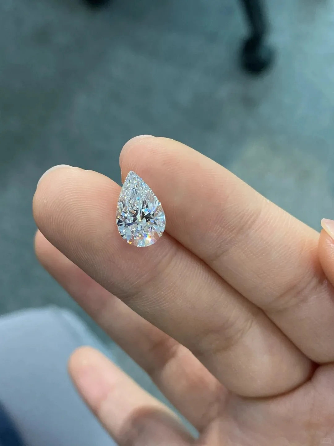 

Pear Cut 1-5CT DEF Color VS VVS Clarity Lab grown Diamond CVD HPHT IGI Certified Lab grown Loose Diamond