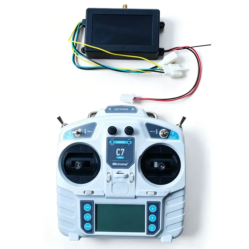 High-power dual-channel brushless DC motor speed controller with remote control function, 48V 800W, suitable for remote