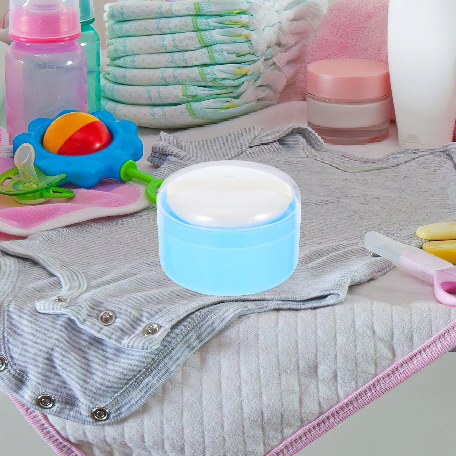 Wadah Bedak Bayi Portabel deng - Skincare Newborn ulasan dan harga