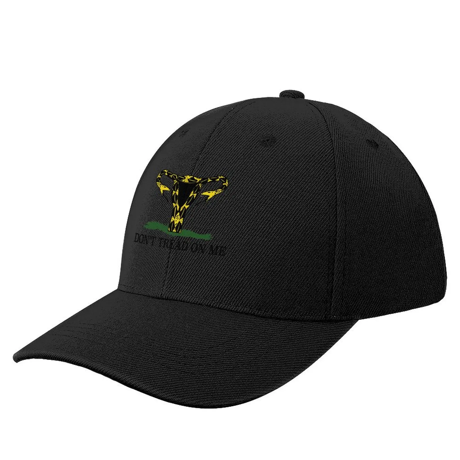 Don't Tread on Me Uterus Snake Shirt, Pro Choice Shirts Baseball Cap Hood Luxury Brand Hats For Men Women's