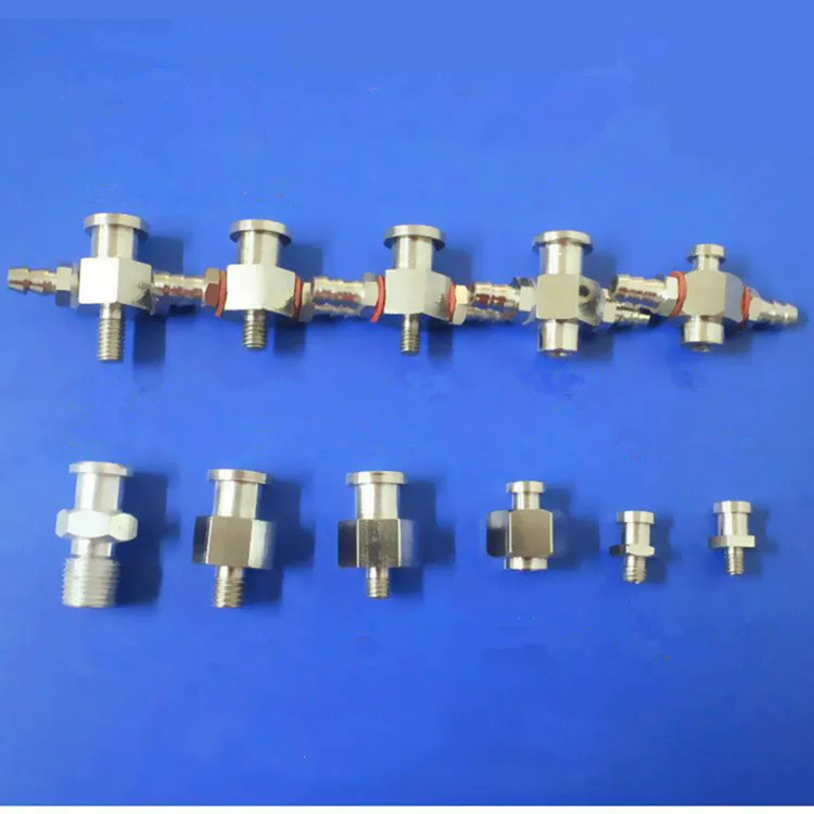 Tianxing manipulator vacuum suction cup hardware adapter M5 is suitable for Tianhang large head small head industrial pneumatic