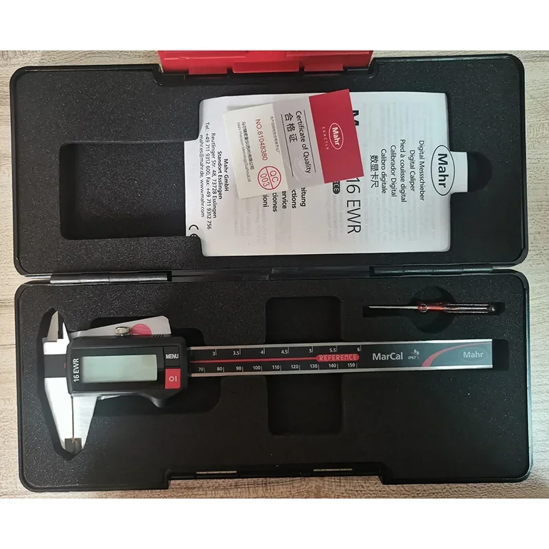 Mahr 16EWR  IP67 Digital Calipers 4103300 Range 0-150mm/6