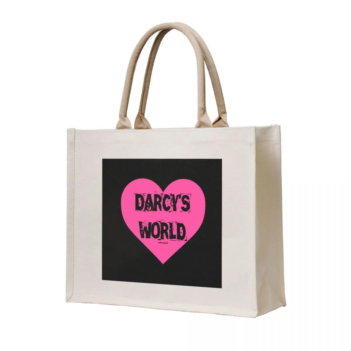 

Darcy's World Pink Tote Bag sacs de shopping Women bags woman shopping bag reusable shopping bags