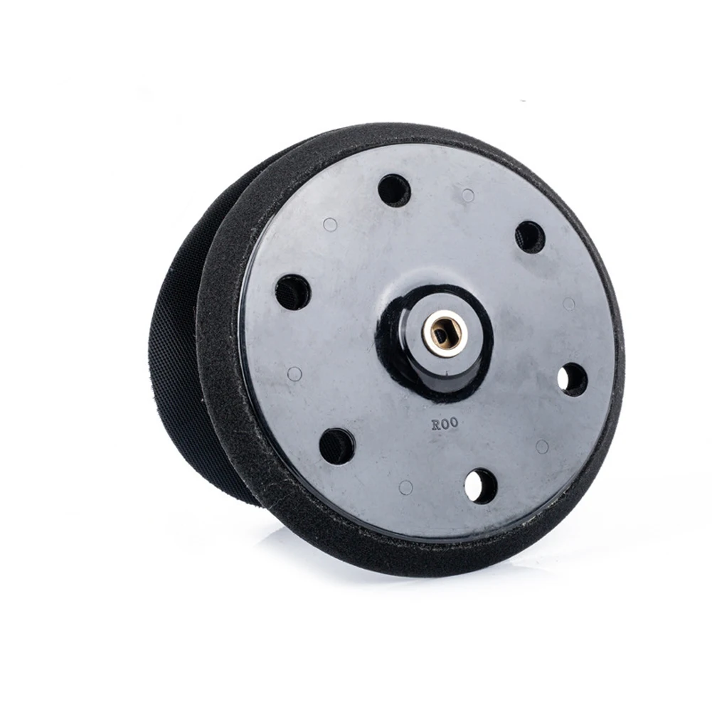 6 Hole 9 Inch & Backing Pad Compatible with For Orbital Drywall for sanders Soft Sponge and Sturdy Plastic Base