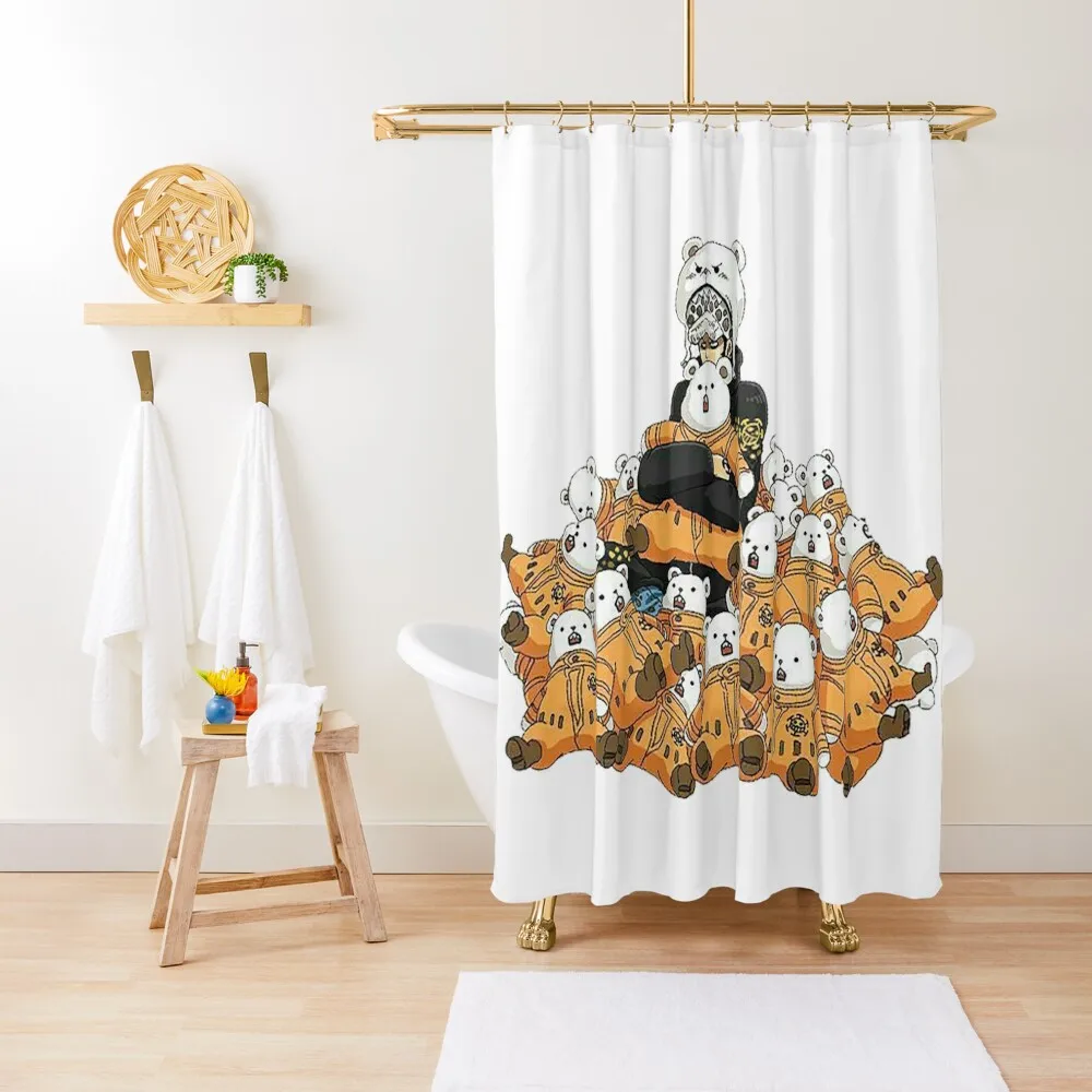 

Law & Bepo Shower Curtain Shower Bathroom For Shower Waterproof And Anti-Mold Set For Bathroom Curtain