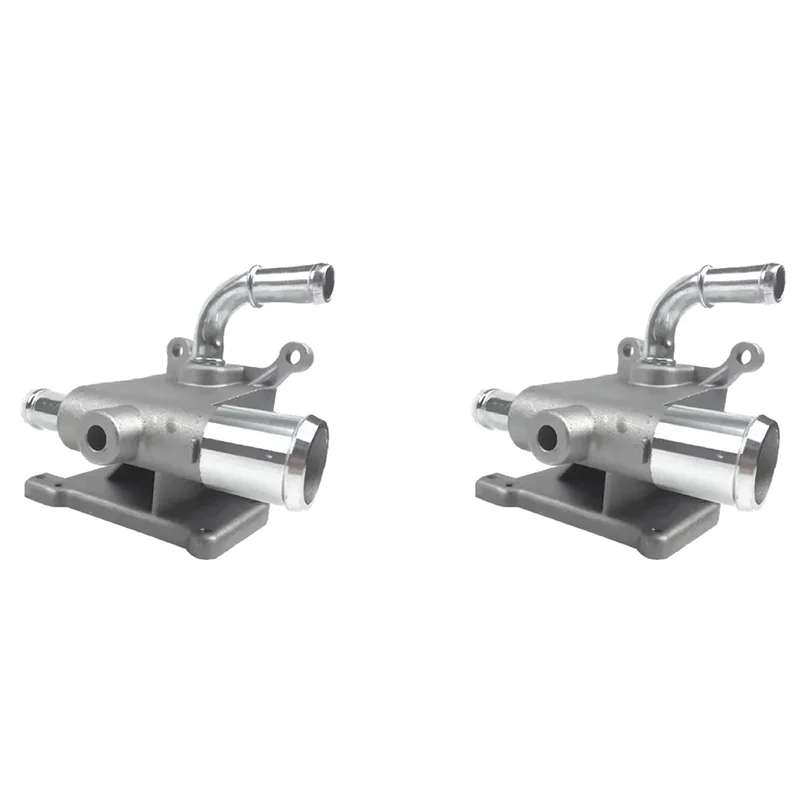 NEW-2X LF01-1517Z منفذ المياه محرك المبرد ترموستات الإسكان لفورد مونديو C-Max Ecosport 1Z7S8K655AZ 1S7G8K556AJ