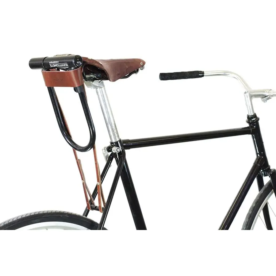

ULock Holster for Kryptonite Bicycle Locks Leather DLock Holder for More Quiet Bike Ride