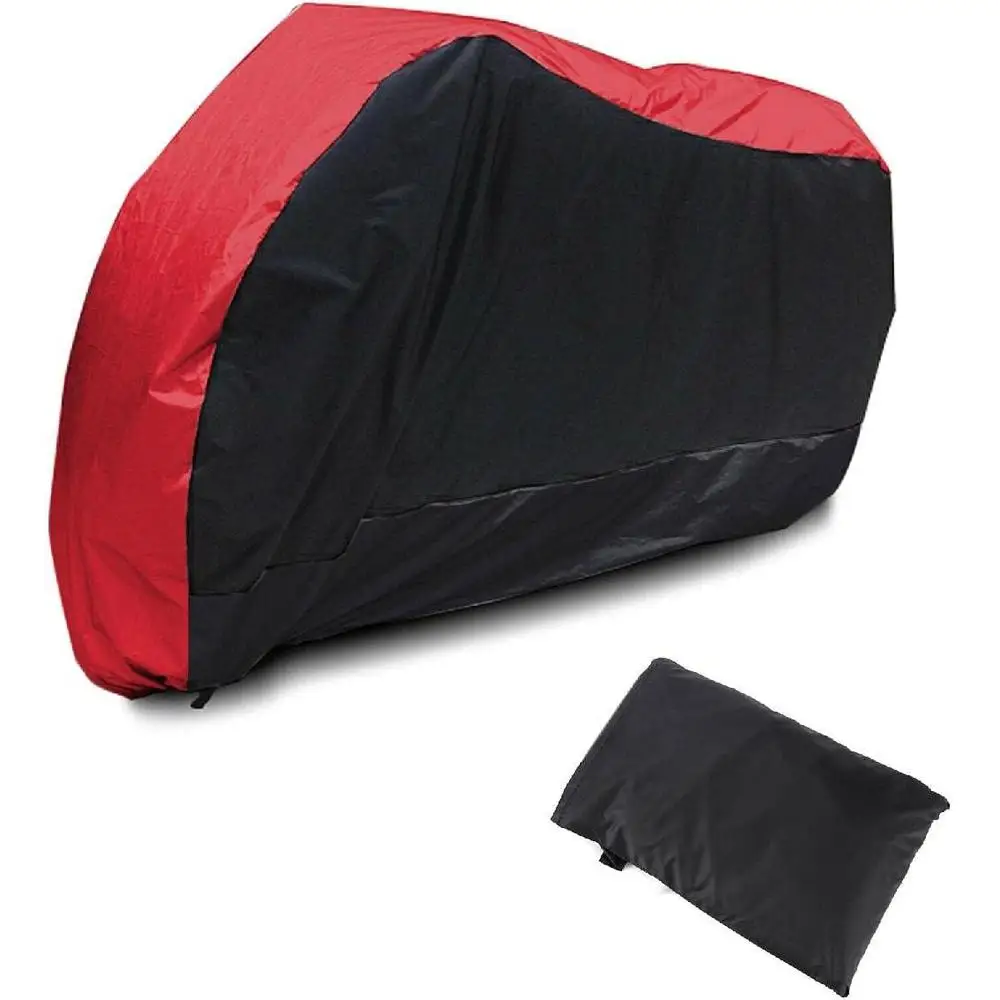 Motorcycle Cover 190T Polyester Taffeta and Silver-Plated Inner Layer For electric bicycles and motorcycles with standard sizes