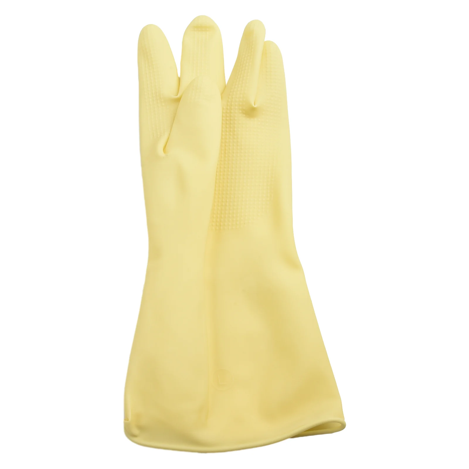 New Practical Electroplating Industrial Enterprises Printing Industrial Gloves Anti-slip Large Yellow Anti-acid