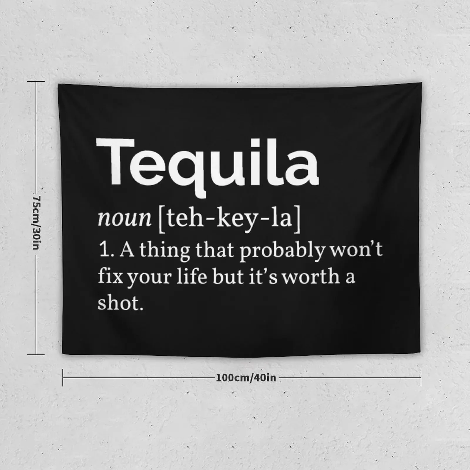 Tequila Definition I Tapestry For Bedroom Room Decoration Korean Style Home Decorations Aesthetic Room Decor For Girls Tapestry