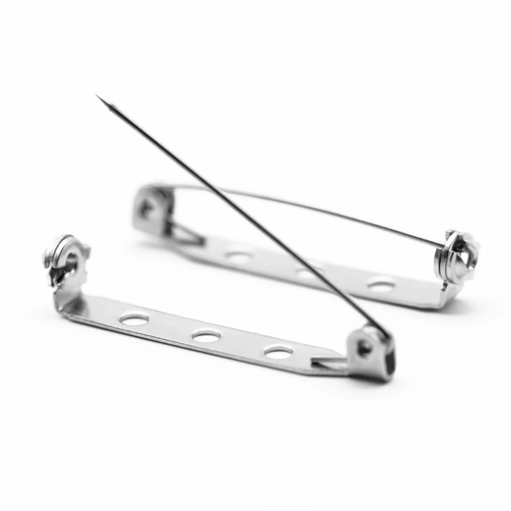 REGELIN 20pcs/lot 20/25/32/38mm Stainless Steel Safety pin Brooch Security lock Pins Sewing Tools Needles For DIY Jewelry Making