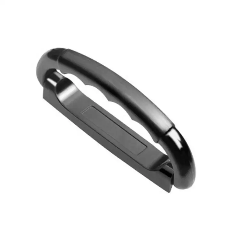 652F Black Plastic Luggage Handle Toolbox Grip Side Carrying Pull Easy to install