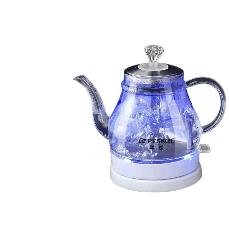 

Glass Kettle, Household Gongfu Tea Boiling Kettle, Long-spout Electric Kettle, Special for Boiling and Steeping Tea, Health Care