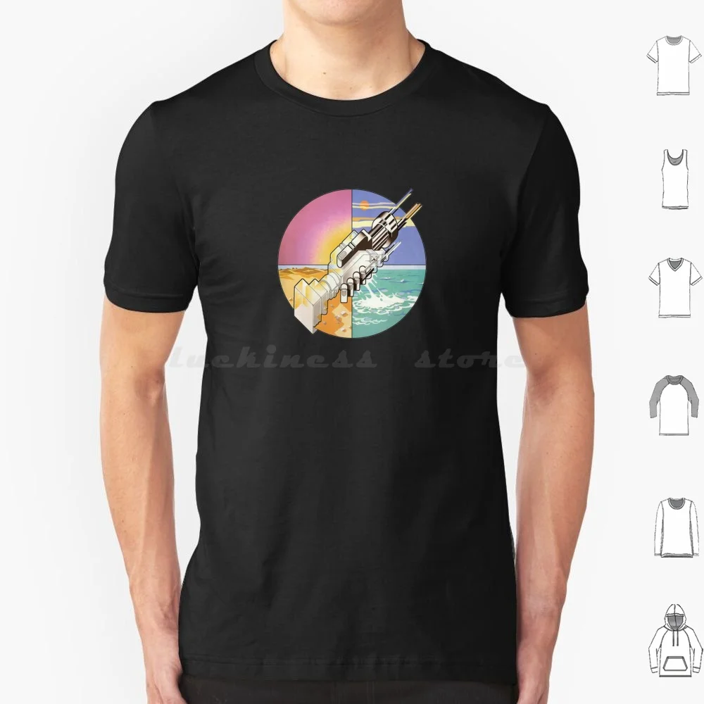 Wish You Were Here T Shirt Cotton Men Women DIY Print Album Music Punk