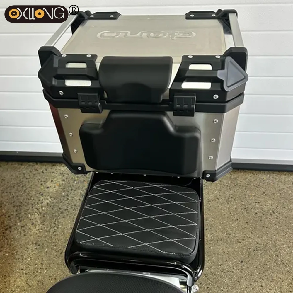 F800GS ADV Motorcycle Rear Top Case Cushion Passenger Backrest Lazy Back Pad For BMW F800 GS Adventure 2018 2019 2020 2021 2022-