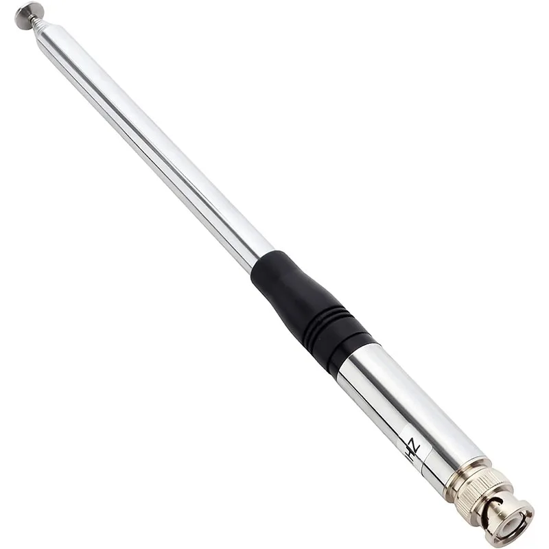 27MHz Portable Radio Antenna, Telescopic Rod, HT, CB, BNC,9 Inch to 51 Inch