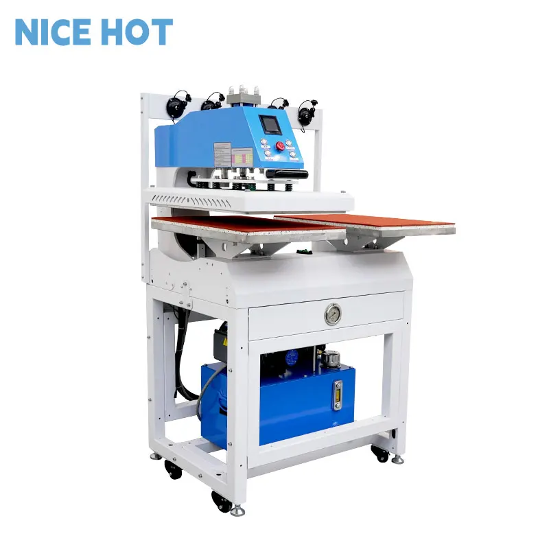 

Heat Press Machine Hydraulic Semi-Auto Heat Press Machines 8 in 1 Heat Press Machines for T-shirt
