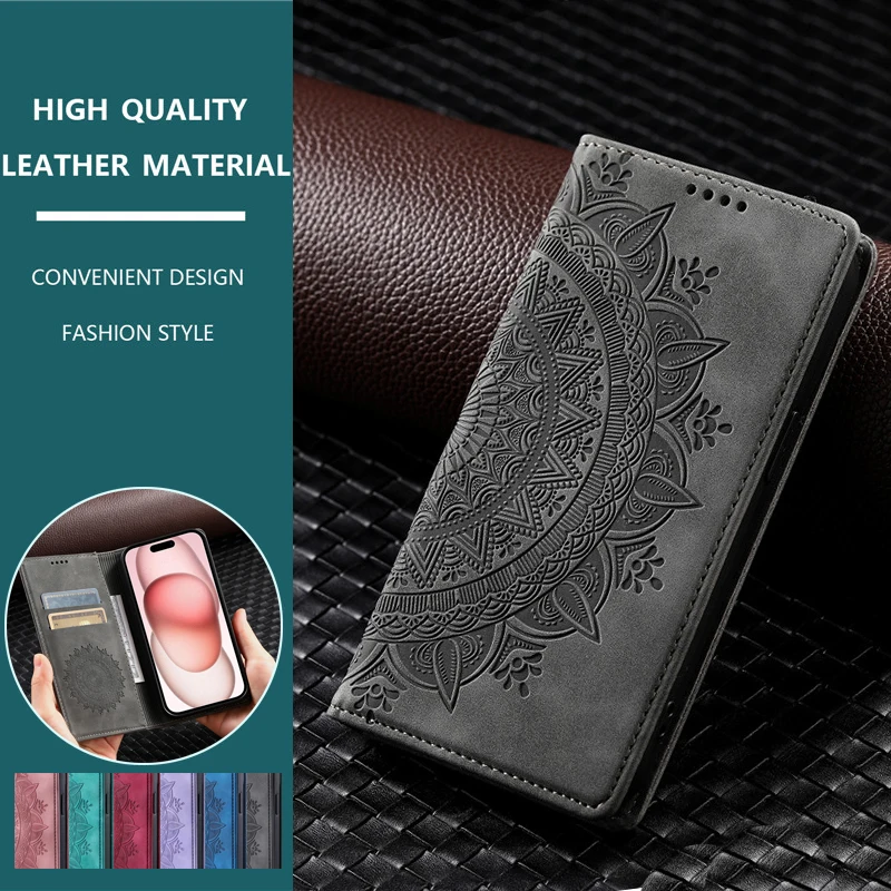 Leather Flip Cover …