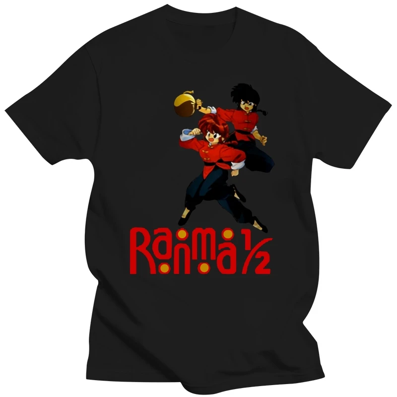 Ranma 1 2 Japanese Comedy Anime New Cotton T-Shirt