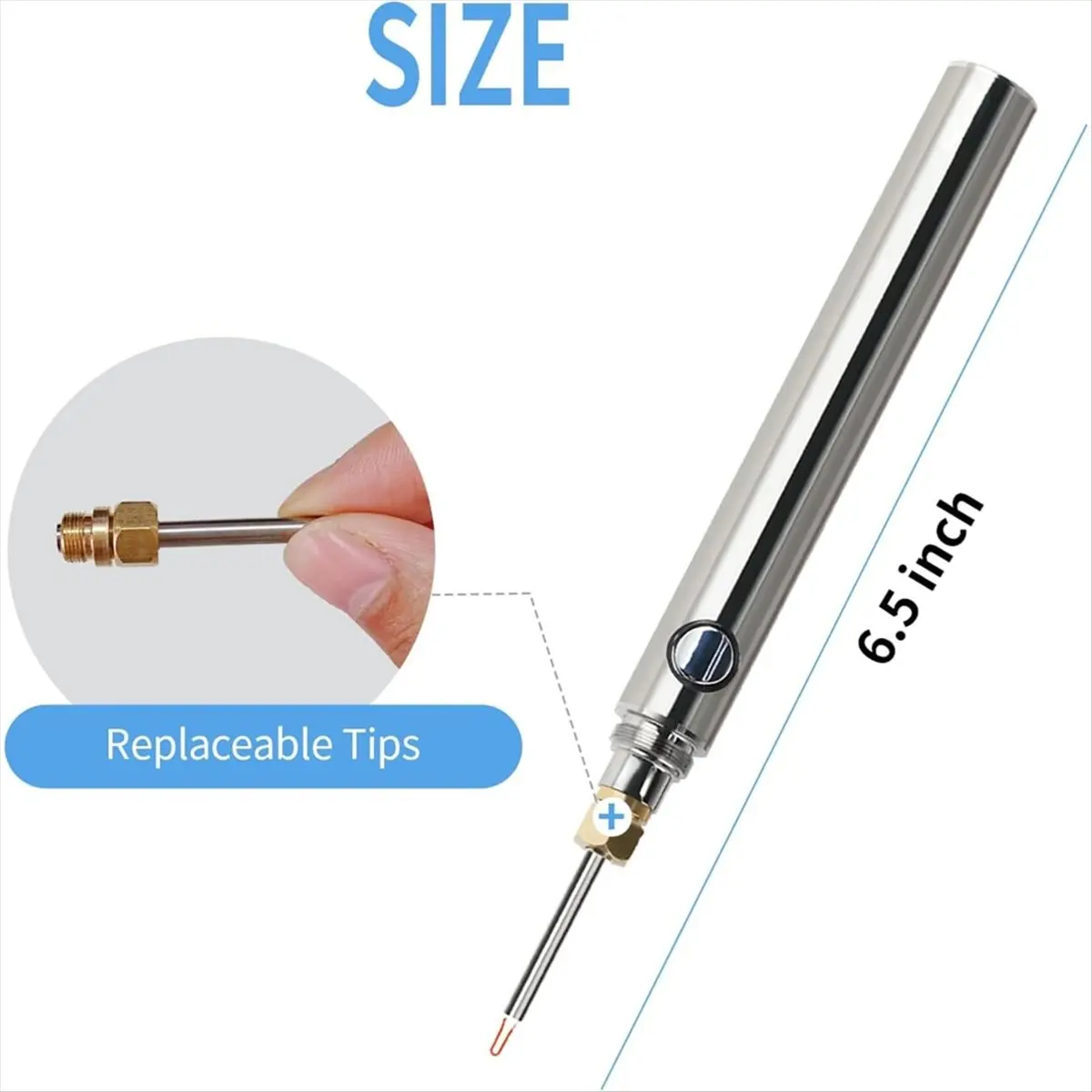 DT57 LATEST MODEL Rechargeable Thread Zapper Tool: Replaceable Tip for Finishing Threads Ends of Craft Beading,Embroidery, Leath