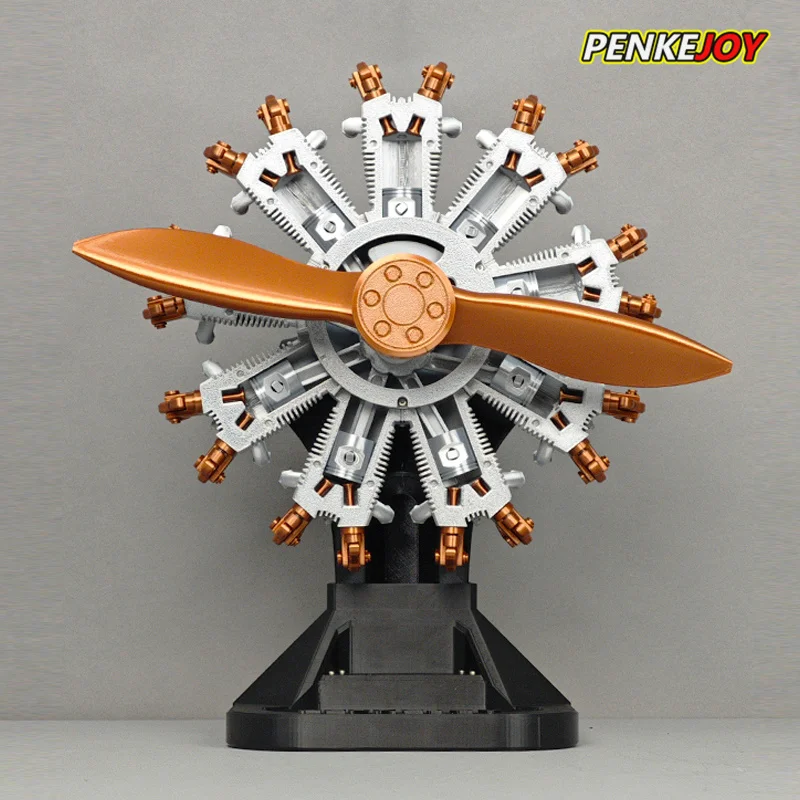 

Радиальная модель двигателя, также известная как звездообразный двигатель, представляет собой тип поршневого авиационного двигателя.