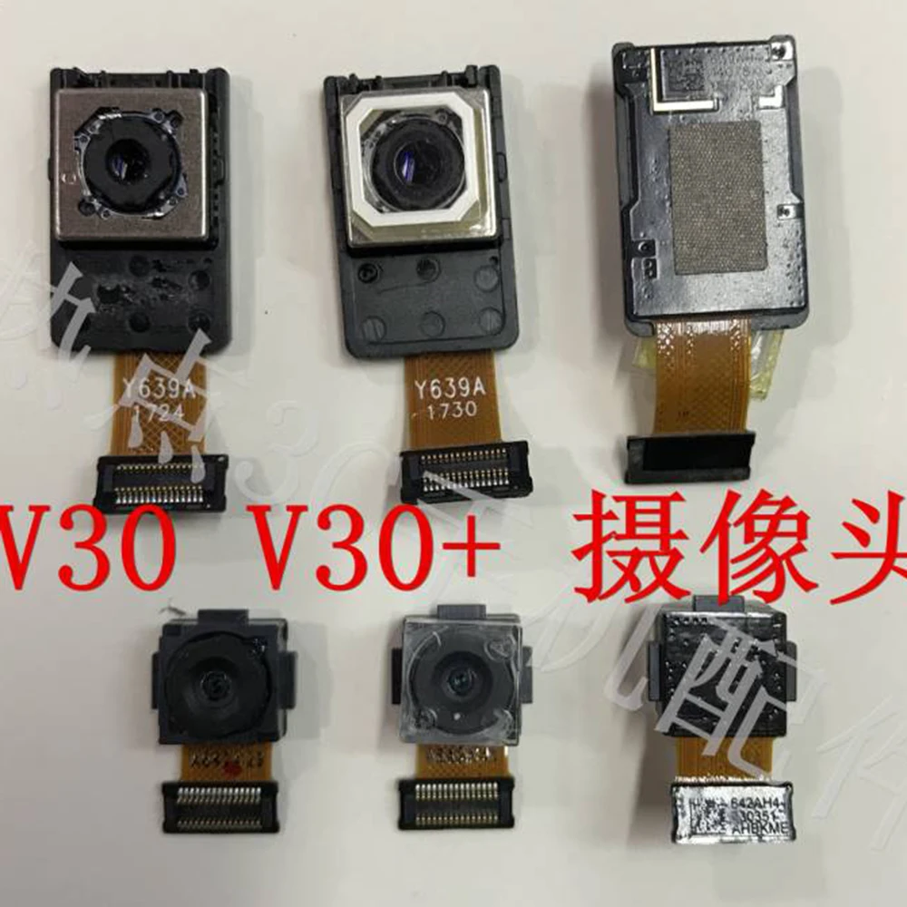 Front & Rear Main Camera Module For LG-V30 H931 H933 Signature V300L V30 Plus LS998 US998 H930DS Flex Cable Main Back Rear