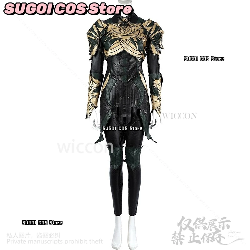 Аниме игра Baldur3Gate косплей Minthara красивый костюм из искусственной кожи сексуальный комбинезон униформа эльфа парики ушные костюмы для Хэллоуина Cos костюмы
