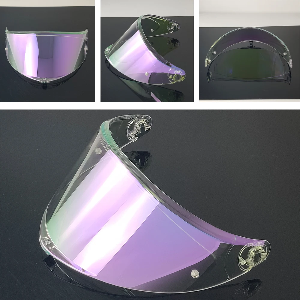 K6S Viseiras Capacete Helmet Face Shield Visor Windshield for AGV K6 High Toughness Strength Sunshield Electroplating Process image 3