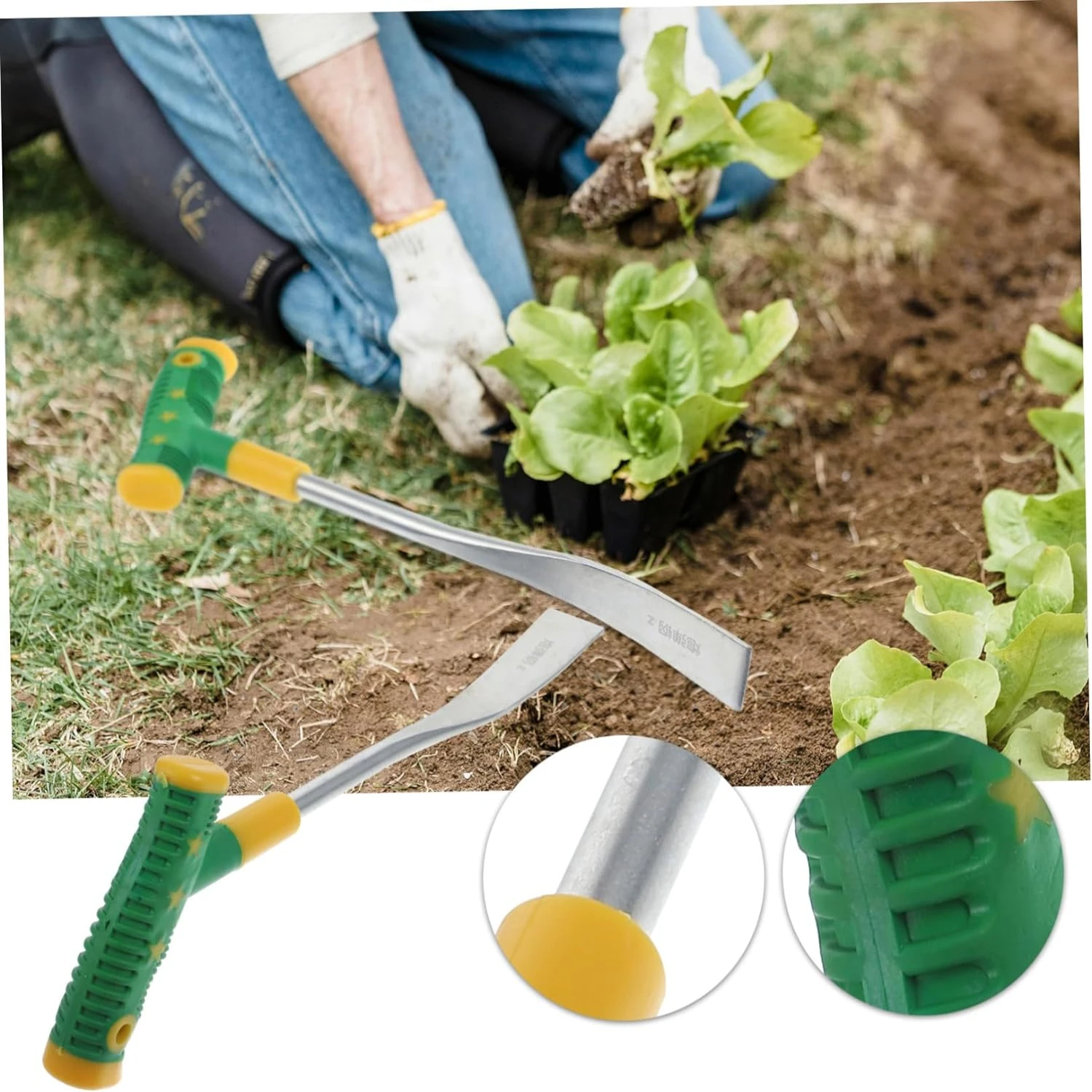 Effortless, Reliable, and Comfortable Superior Gardener's Dream Equipment - Extended Ergonomic Design for Productive Gardening E