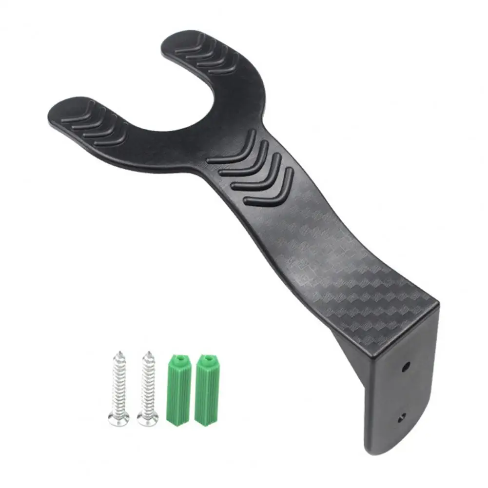 Motorcycle Helmet Rack Heavy Duty Wall Mount Helmet Holder with Screws Motorcycle Bicycle Helmet Display Rack for Baseball