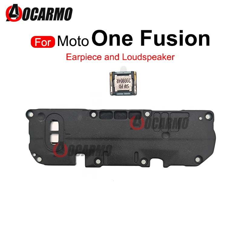 For Motorola Moto One Fusion Top Earpiece And Bottom Loud Speaker Loudspeaker Buzzer Ringer Repair Parts