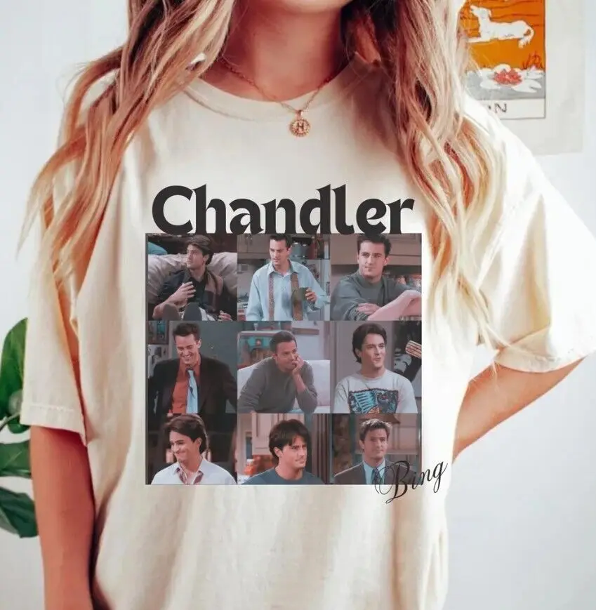 Retro Chandler Bing Shirt, Vintage Chandler Matthew Perry Shirt, Friends Shirt