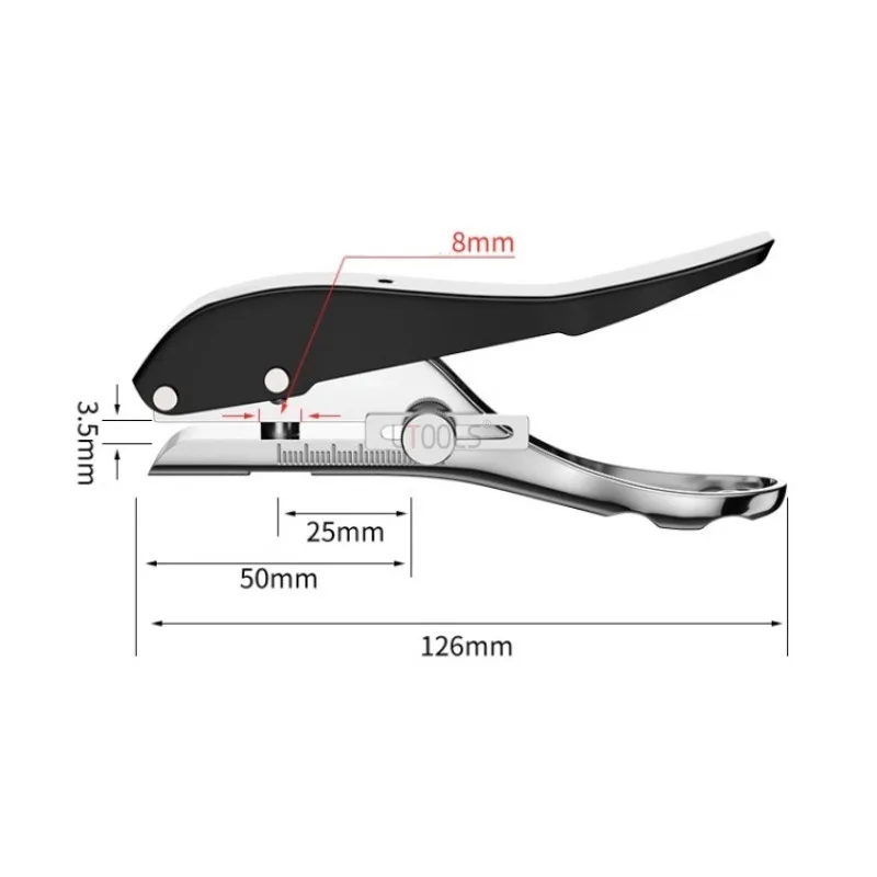 Imagem -06 - Carpintaria Manual Edge Band Puncher Alicate Conjunto com Broca de Limite Countersink Pvc Abs Opener Nail Hole Ferramentas Alicate Mascarador mm