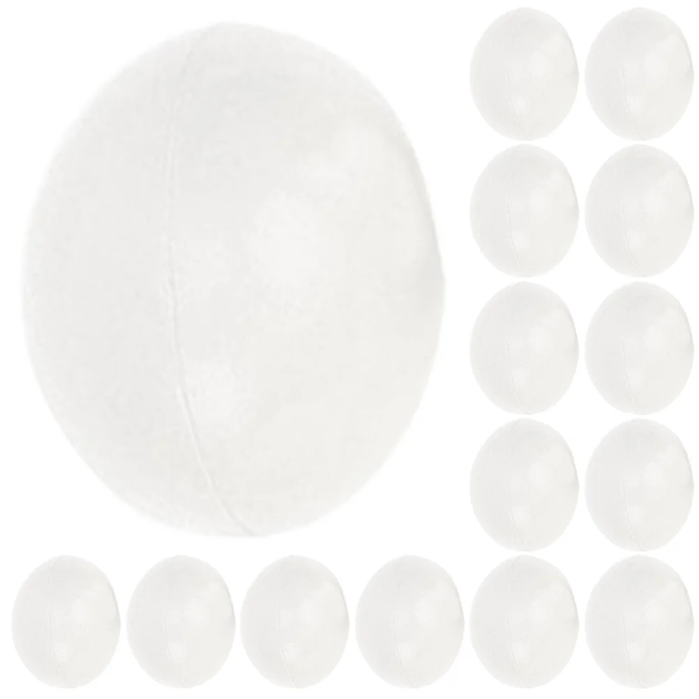 30 Pcs Fake Eggs for Kids Imitation Toy Artificial Graffiti Decorations Child Toys