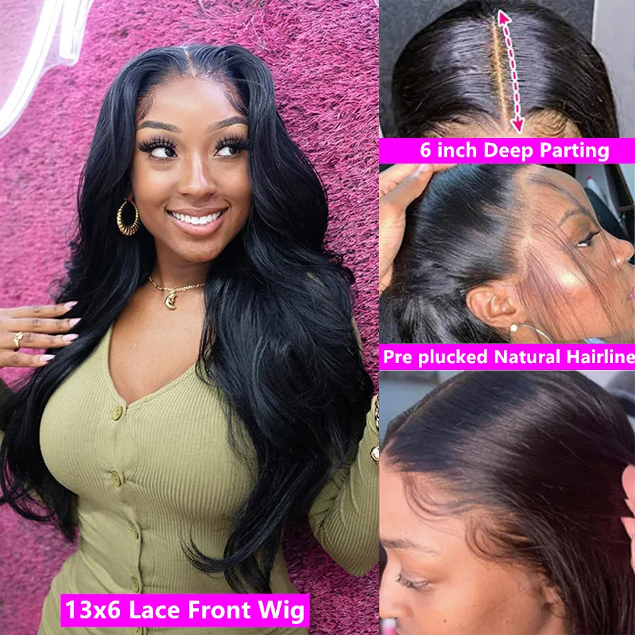 Body Wave Lace Front Wig 360 Lace Frontal Wig Hd Lace 13x6 Brazilian Wigs For Women PrePlucked 13x4 Lace Frontal Human Hair Wigs