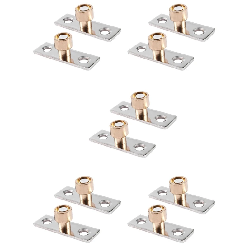 

12Mm Diameter Wooden Sliding Door Guide Metal Locator Stopper 10Pcs