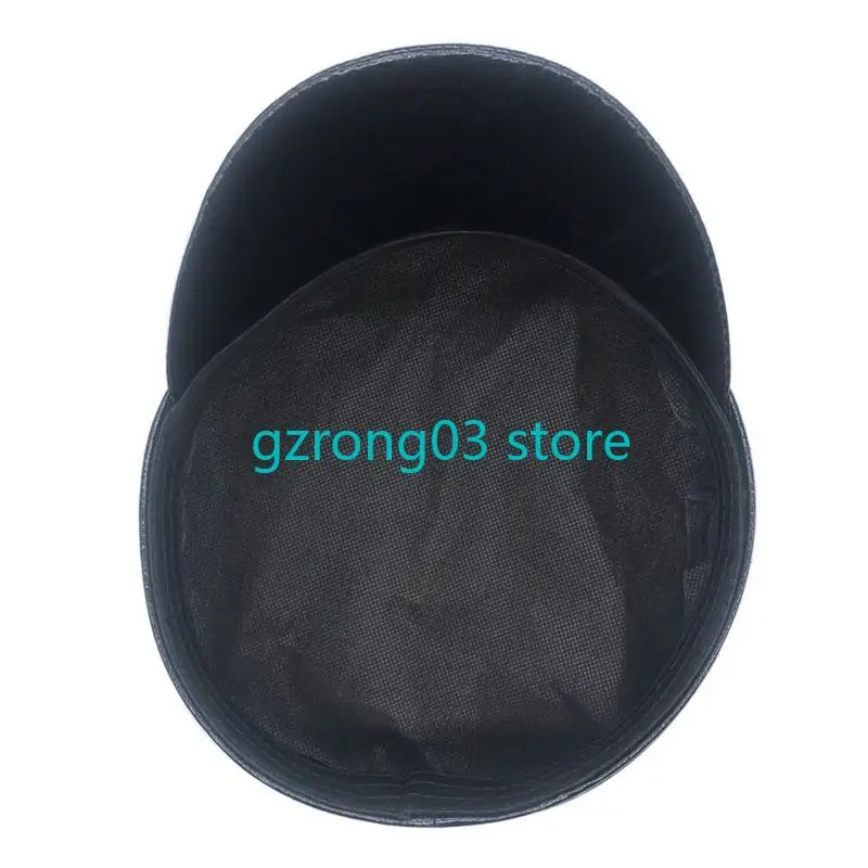 127C لقبعة ضابط الشرطة لزي الشرطة قبعة الأدميرال قبعة الكابتن لليخت Pu Newsb #5