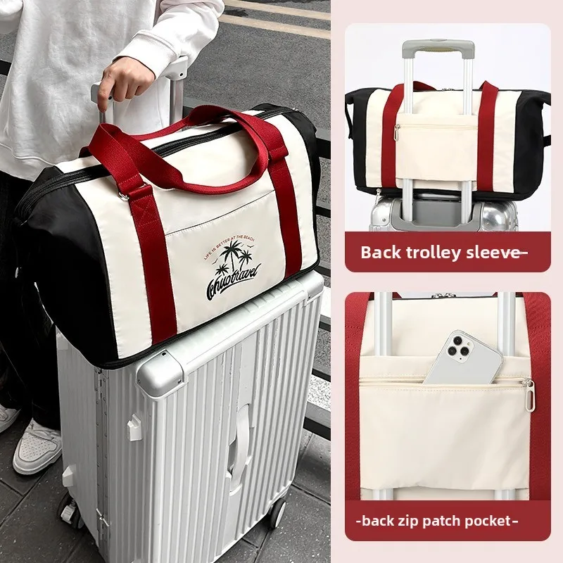 

1pcs Large Capacity Gym Travel Bag Waterproof Dry Wet Separation Luggage Bag Portable Handheld Shoulder Bag for Men Women
