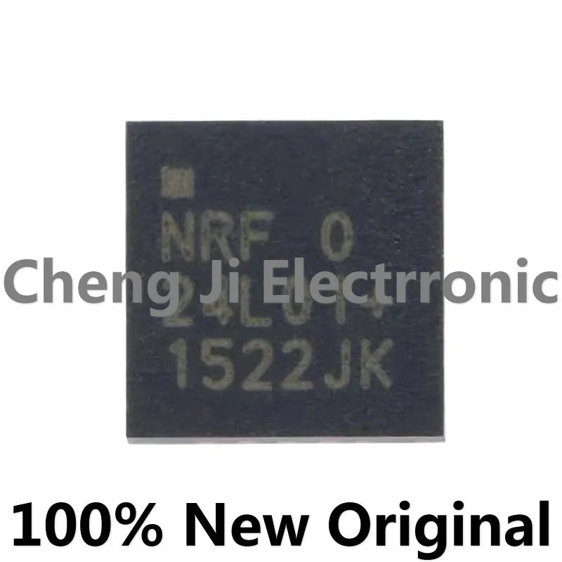 10/20PCS/Lot NRF24L01P-R、code 24L01+、QFN20、Wireless transceiver chip