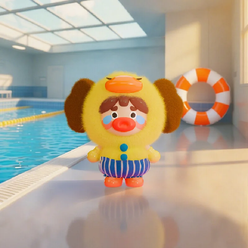 Caja ciega de felpa de la serie Ugly Cute Urban Bean, bolsa de muñeca de vinilo, colgante bonito, juguete de moda, adorno de muñeca de escritorio, caja misteriosa sorpresa, regalos