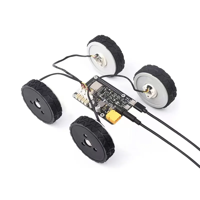 Raspberry Pi 5/4B Vierwege-Servomotor-Antriebsplatine DDSM115 DDSM210 Nabenmotor-Steuerplatine