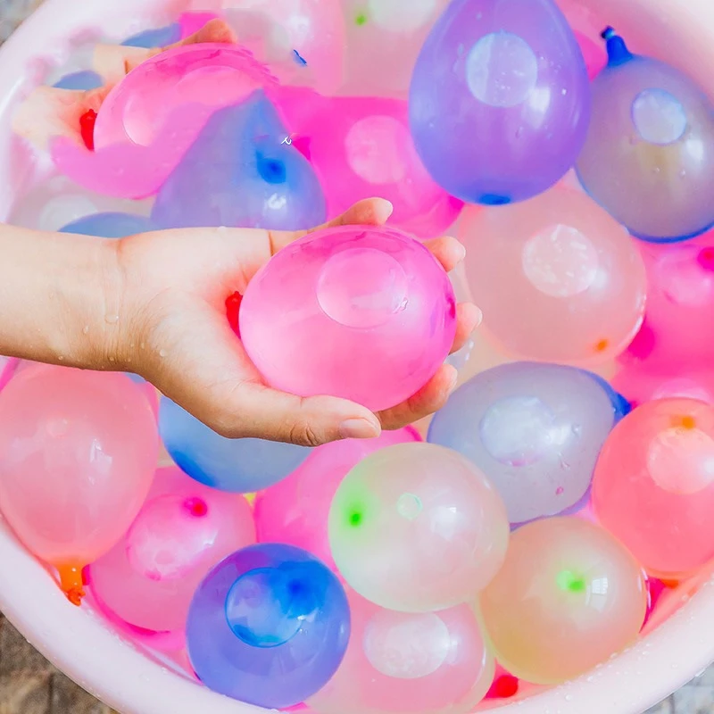 Globos de látex con relleno de agua para niños, globos de fiesta de circo, juego al aire libre, juguetes para niños, 500/1000 piezas