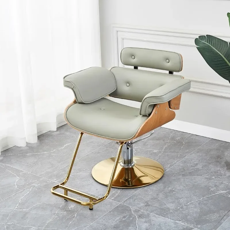 Beauty Beauty Barber Chair Recliner Swivel Facial Cosmetic Shampoo Barber Chair Ergonomic Stool Silla Barberia Salon Furniture