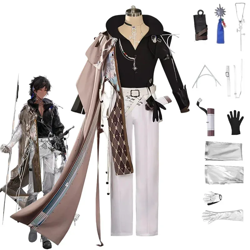 

Arknights Thorns the Lodestar Cosplay Game Costume Uniform Halloween Carnival Party Christmas Play Role Clothes Clothing