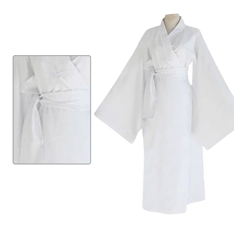 2025 New Unisex Anime Noragami Yukine Cosplay Costume White Robe Japanese Kimono Halloween Carnival Party Outfit for Wome RQR78