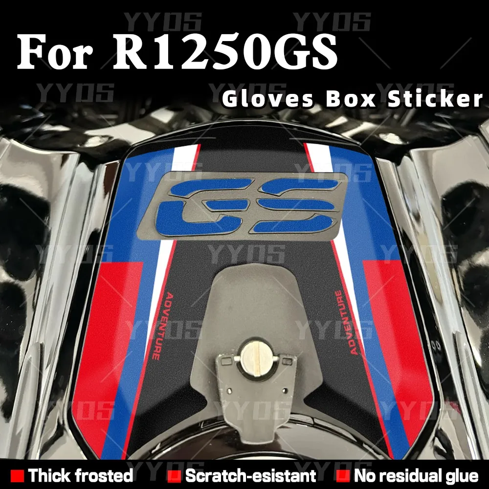 Motorcycle Accessories 3M Sticker Frosted Gloves Box Protection Anti-scratch Decal For R 1250 GS Adv r1250gs 2023 2022 2021