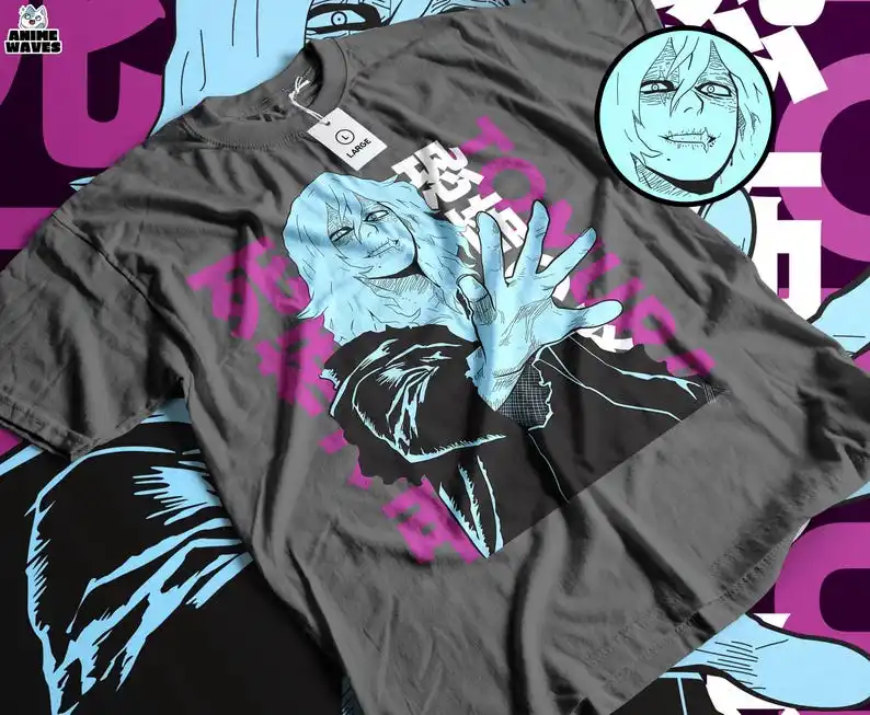

Dark Villain Manga T-shirt Unisex - Japanese Anime Design, Cool Cursed Power Print, Trendy Villain Shirt, Modern Manga Apparel,
