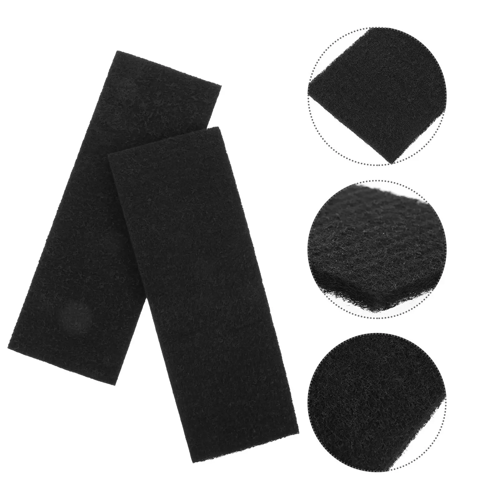 

2pcs Activated Carbon Filters Cat Litter Boxes Charcoal Filter Cat Litter Pans Filters for Litter Used Repeatedly