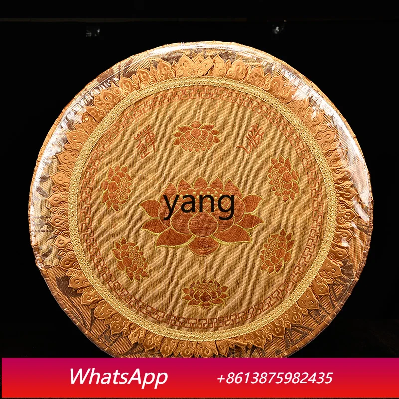 

CX round kowtow pad prayer prayer pad kneeling smooth thickened solid wood prayer stool