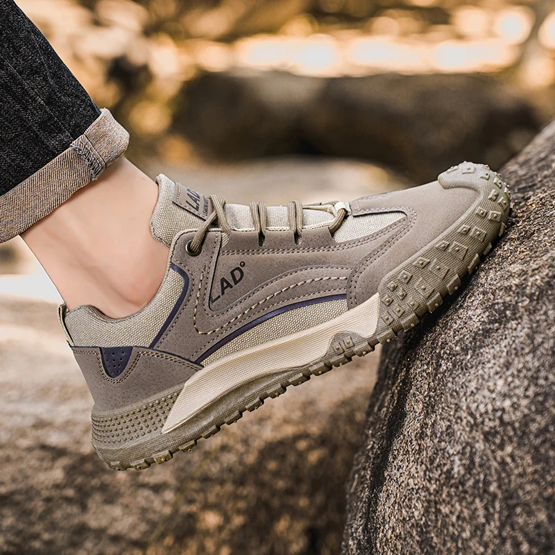 Casual shoes outdoor labor protection shoes anti-slip and wear-resistant sports shoes